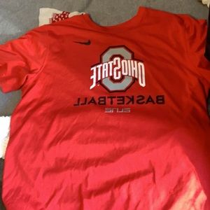 ohio state buckeyes basketball tee